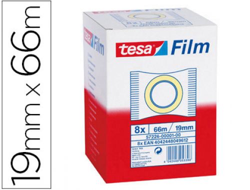 Fita adesiva tesa standard 66 mt x 19 mm , Tesa , 39144 , 4042448049612